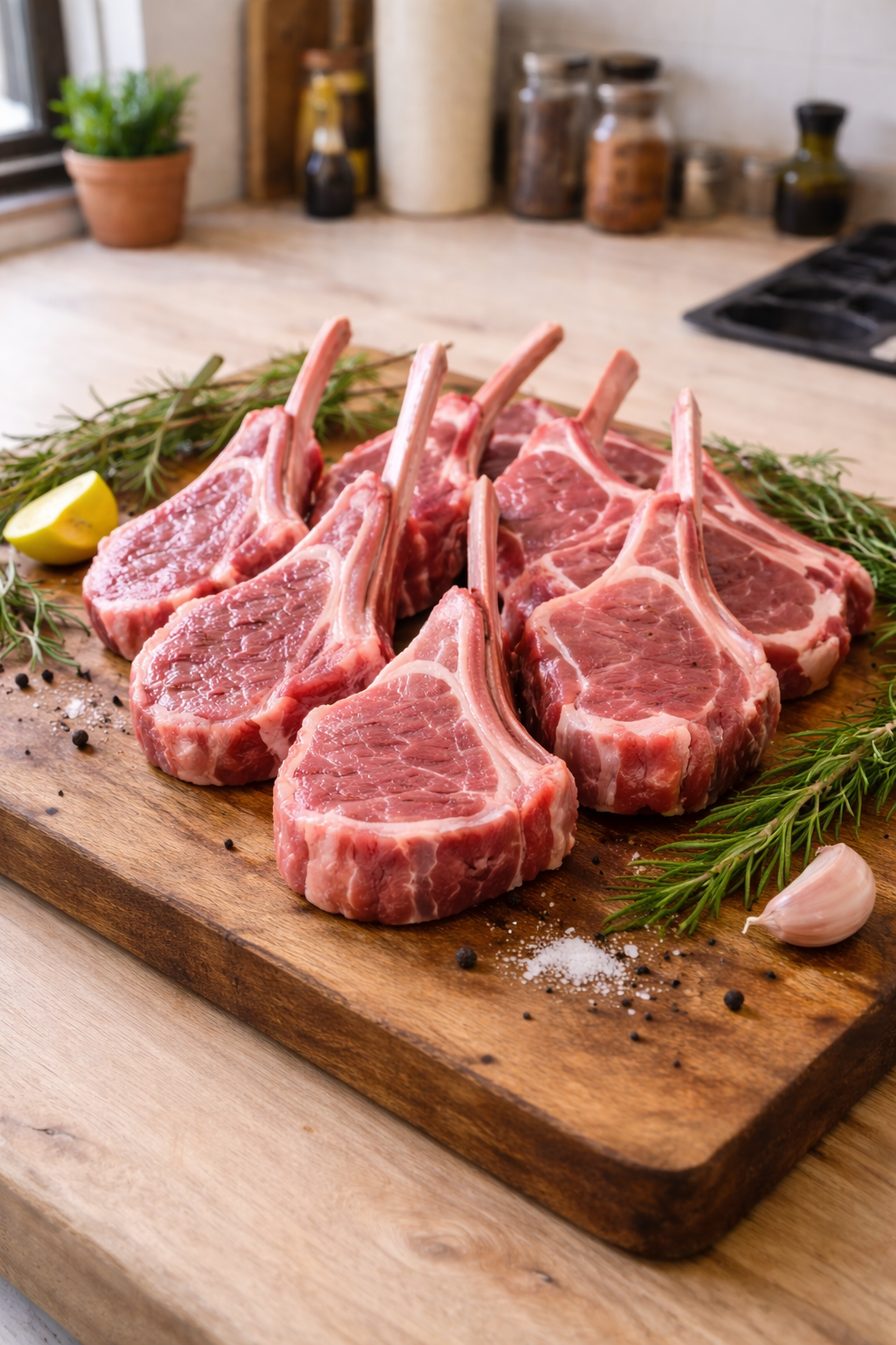 Premium USDA Goat Meat Chops